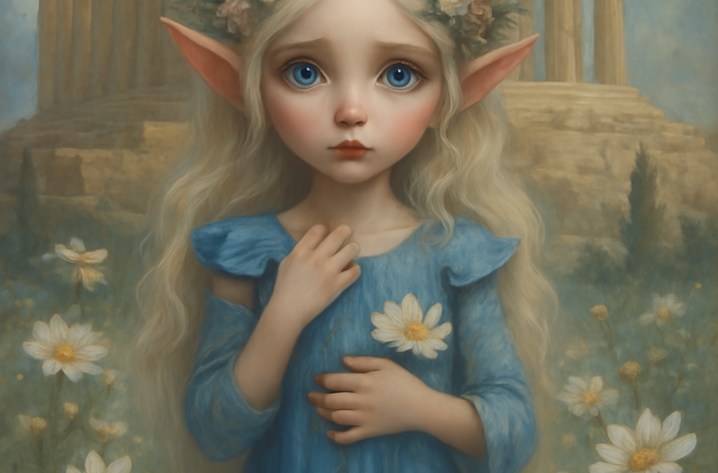 Kunstaustellung von Eleni Vasiliou-Asteroskoni                        „Die Rückkehr der Unschuld“